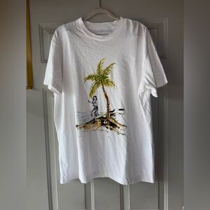 General Admission white Nathan Kostechko hula girl tee size L
